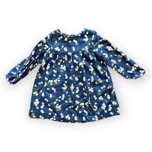 Zara BabyGirl Size 2/3y Watercolor Floral Dress